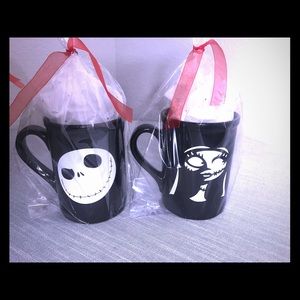 Custom made Nightmare Before Christmas Mug set